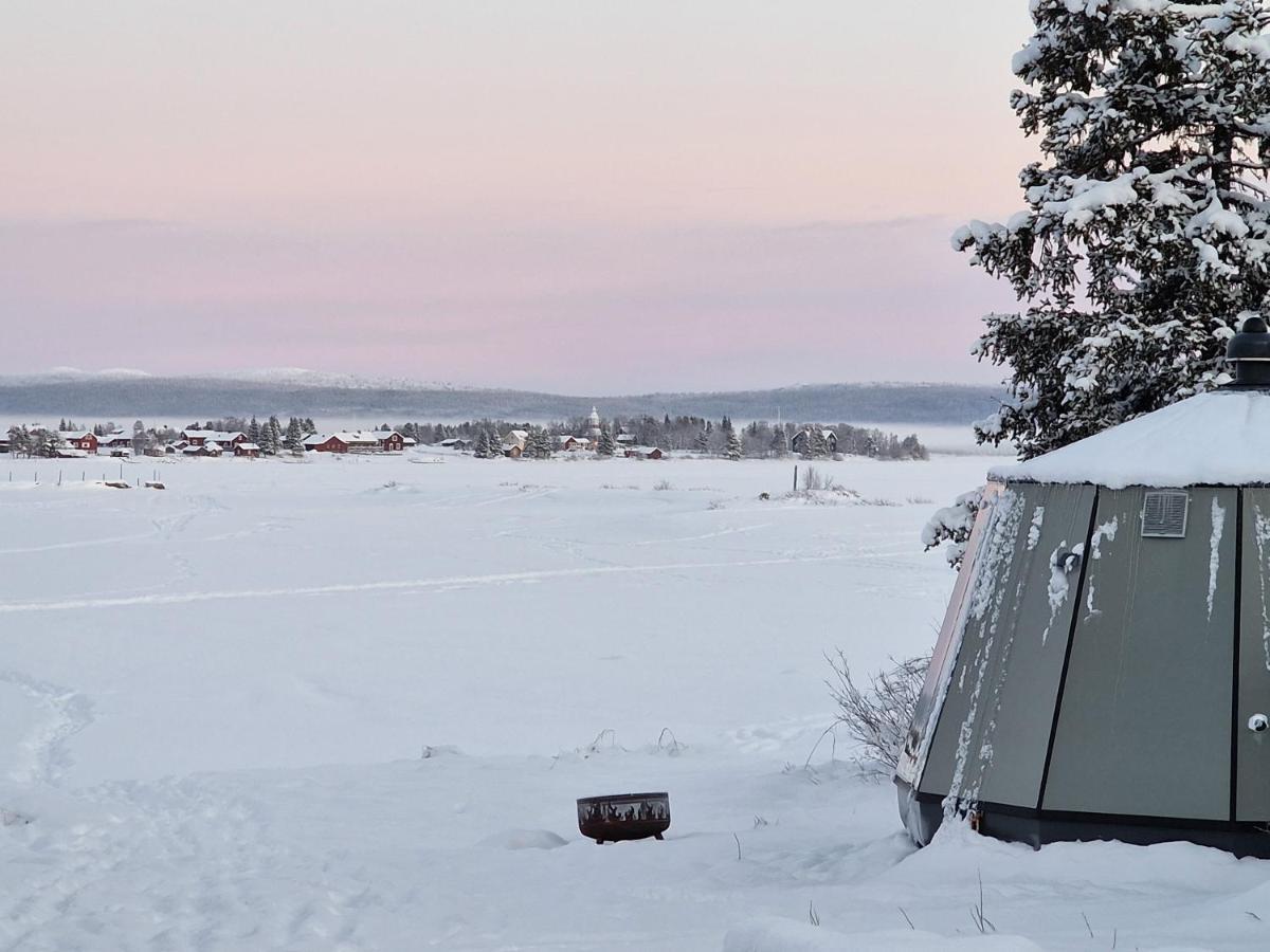 Aurora River Camp Glass Igloos & Cabins Kiruna Buitenkant foto